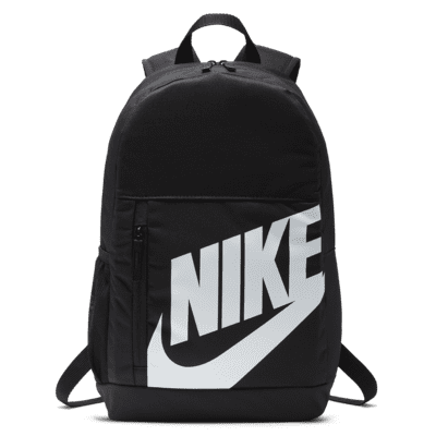 Plain black nike backpack online